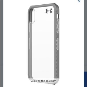 iPhone X under Armour case
